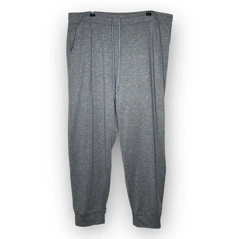 American Eagle Outfitters Joggers Sweatpants Gray Tapered Casual Leisure Mens XL